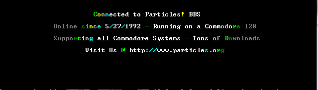 Particles! BBS