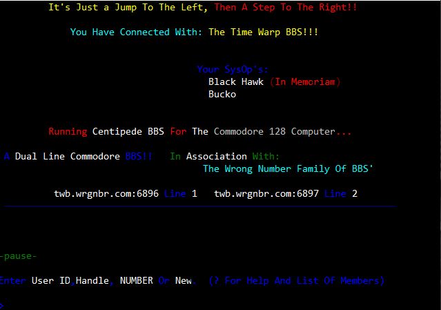 Time Warp BBS