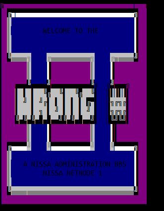 Wrong Number ][ BBS Retro 1993!!
