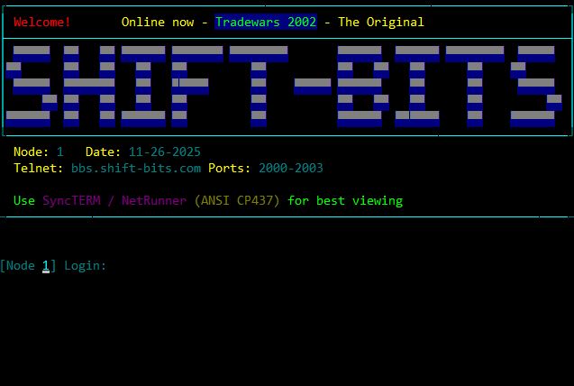 Shift-Bits BBS