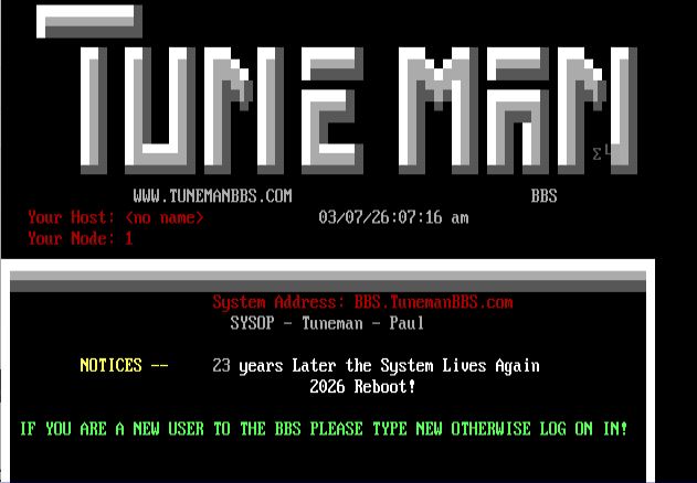Tuneman BBS